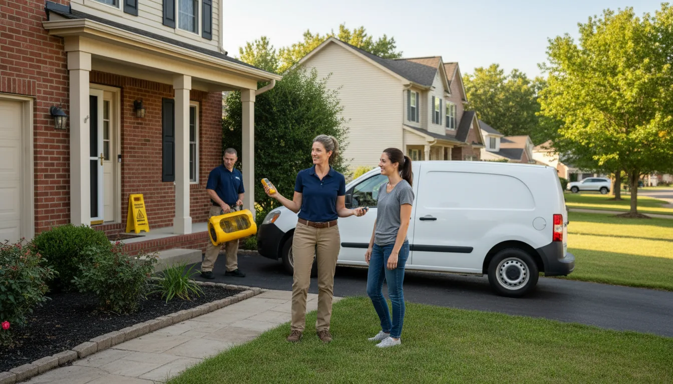 Water restoration image for Dehumidification And Cleanup Services in Gainesville, GA